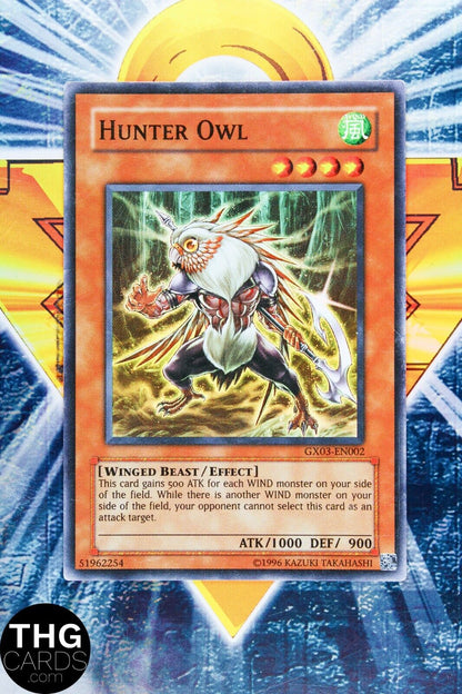 Hunter Owl GX03-EN002 Super Rare Yugioh Card Promo