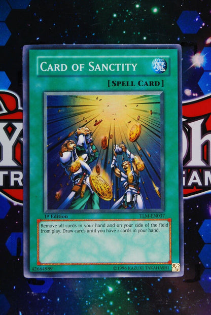 Card of Sanctity TLM-EN037 1st Edition Super Rare Yugioh Card