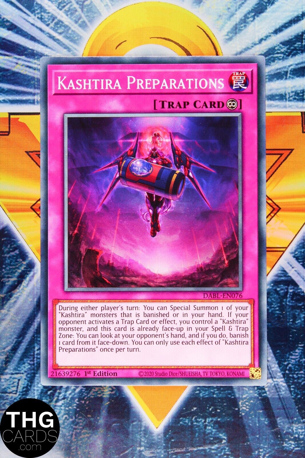 Kashtira Preparations DABL-EN076 1st Edition Common Yugioh Card Playset