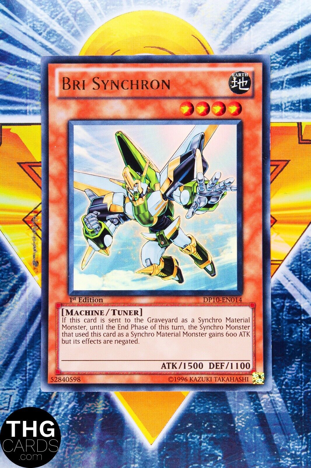 Bri Synchron DP10-EN014 1st Edition Ultra Rare Yugioh Card