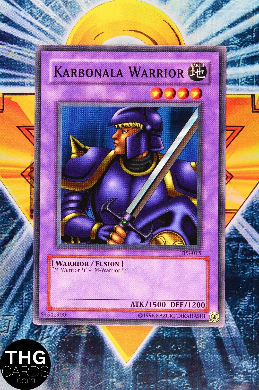 Karbonala Warrior TP3-015 Common Yugioh Card