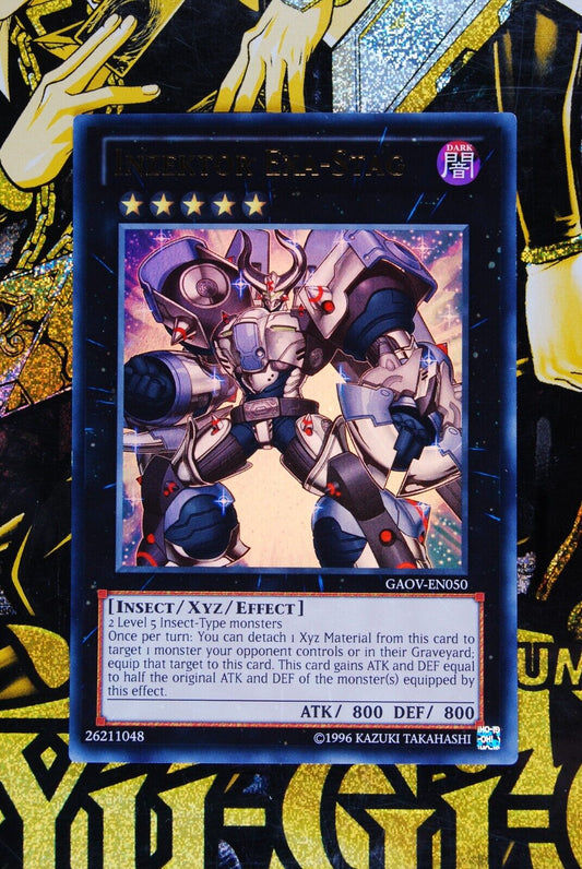 Inzektor Exa-Stag GAOV-EN050 Ultra Rare Yugioh Card