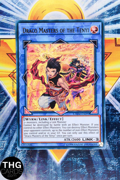 Draco Masters Of The Tenyi CHIM-EN099 1st Edition Ultra Rare Yugioh Card