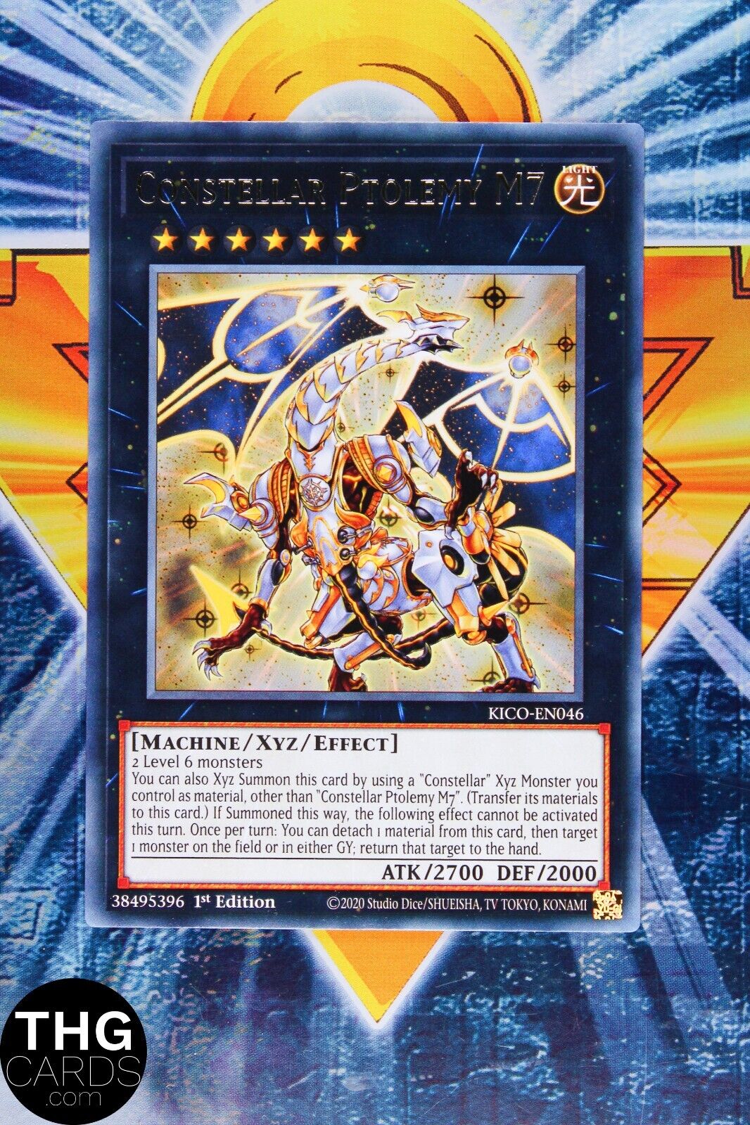 Constellar Ptolemy M7 KICO-EN046 1st Edition Rare Yugioh Card Playset