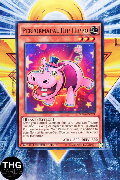 Performapal Hip Hippo DUEA-ENDE1 Limited Edition Ultra Rare Yugioh Card