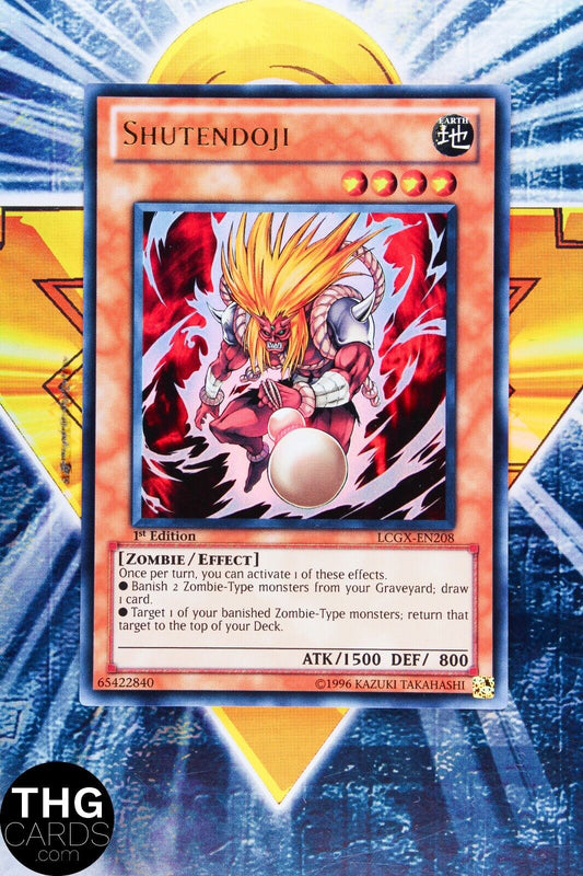 Shutendoji LCGX-EN208 1st Edition Ultra Rare Yugioh Card