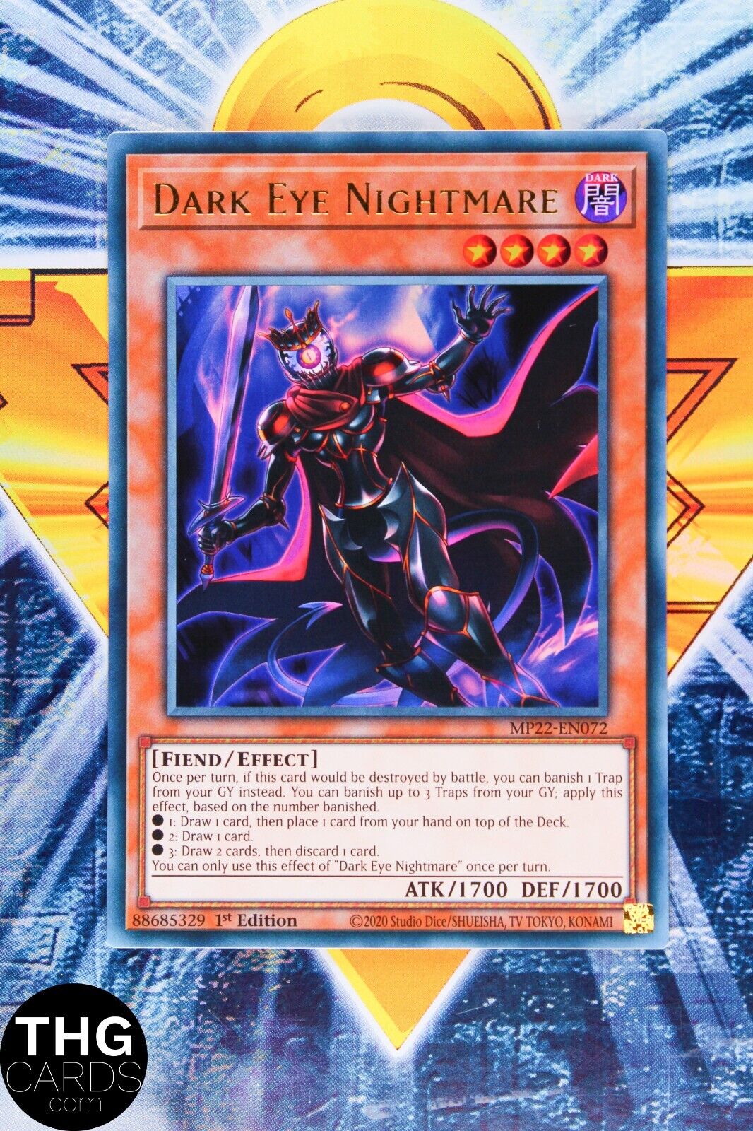 Dark Eye Nightmare MP22-EN072 1st Edition Ultra Rare Yugioh Card Playset