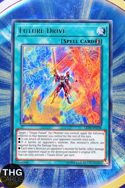 Future Drive LED6-EN038 1st Edition Rare Yugioh Card