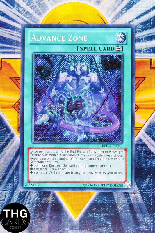 Advance Zone REDU-EN088 Secret Rare Yugioh Card