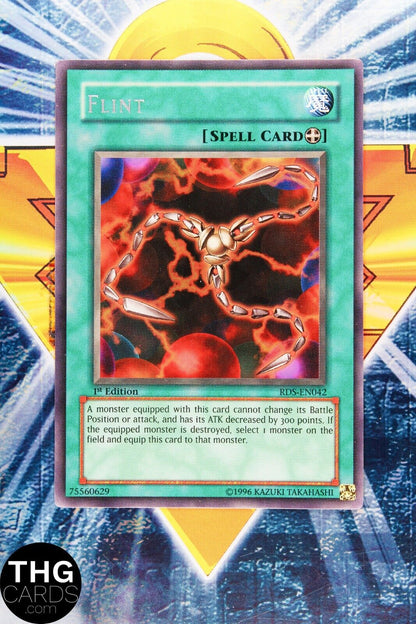 Flint RDS-EN042 1st Edition Rare Yugioh Card