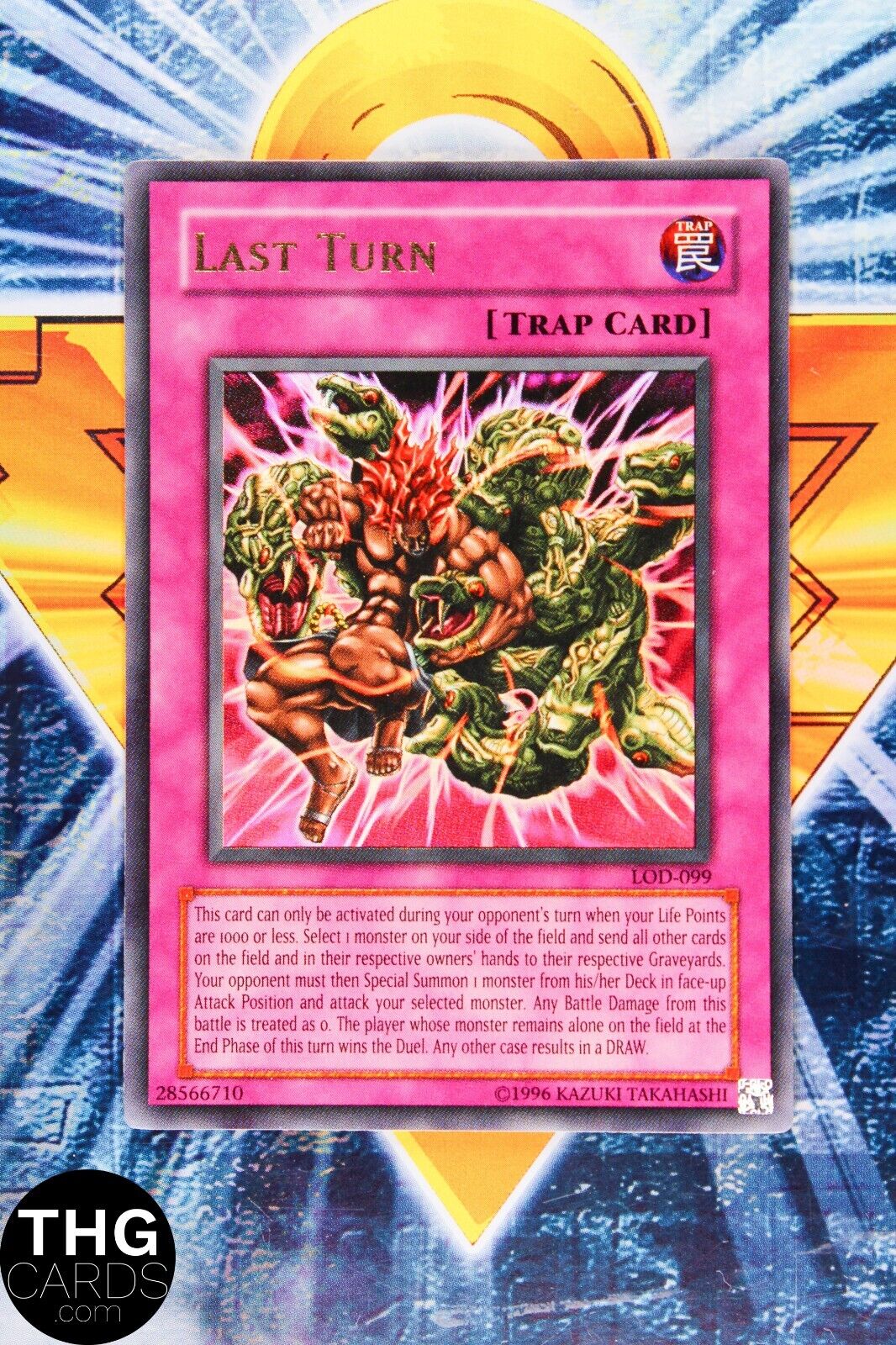 Last Turn LOD-099 Ultra Rare Yugioh Card 2