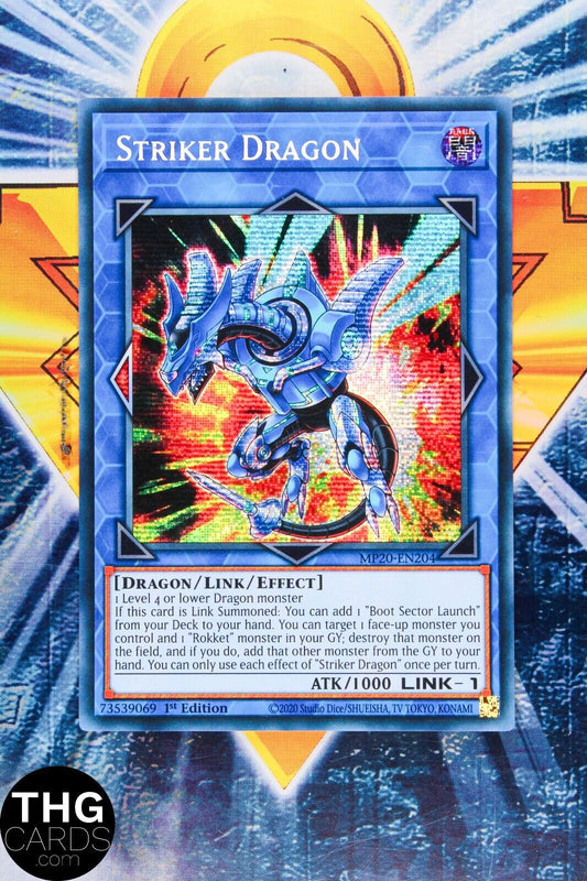 Striker Dragon MP20-EN204 1st Edition Secret Rare Yugioh Card