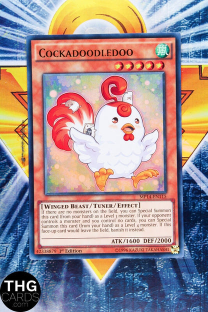 Cockadoodledoo MP14-EN115 1st Edition Ultra Rare Yugioh Card