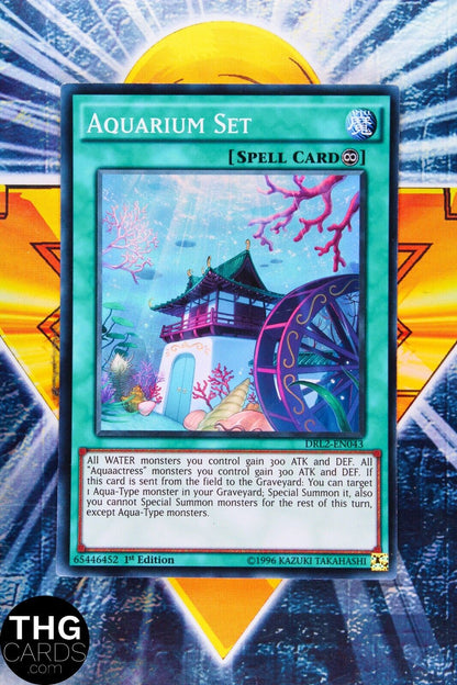 Aquarium Set DRL2-EN043 1st Edition Super Rare Yugioh Card Playset