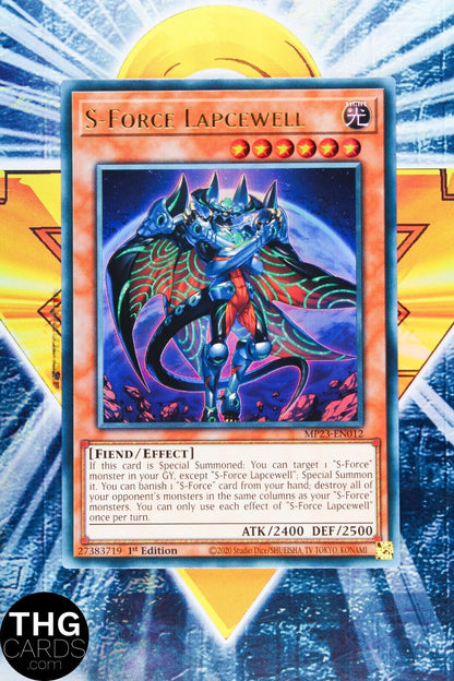 S-Force Lapcewell MP23-EN060 1st Edition Ultra Rare Yugioh Card Playset