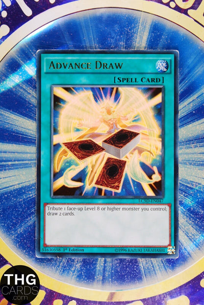 Advance Draw LC5D-EN047 1st Edition Ultra Rare Yugioh Card