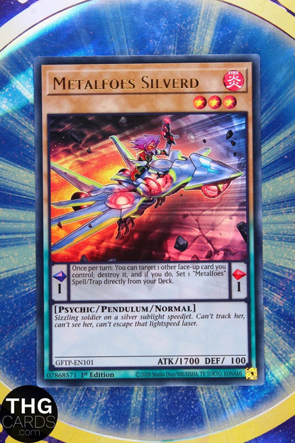 Metalfoes Silverd GFTP-EN101 1st Edition Ultra Rare Yugioh