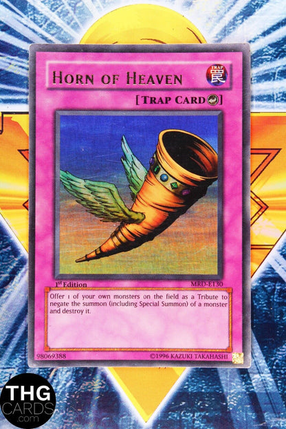 Horn of Heaven MRD-E130 1st Edition Ultra Rare Yugioh Card 1