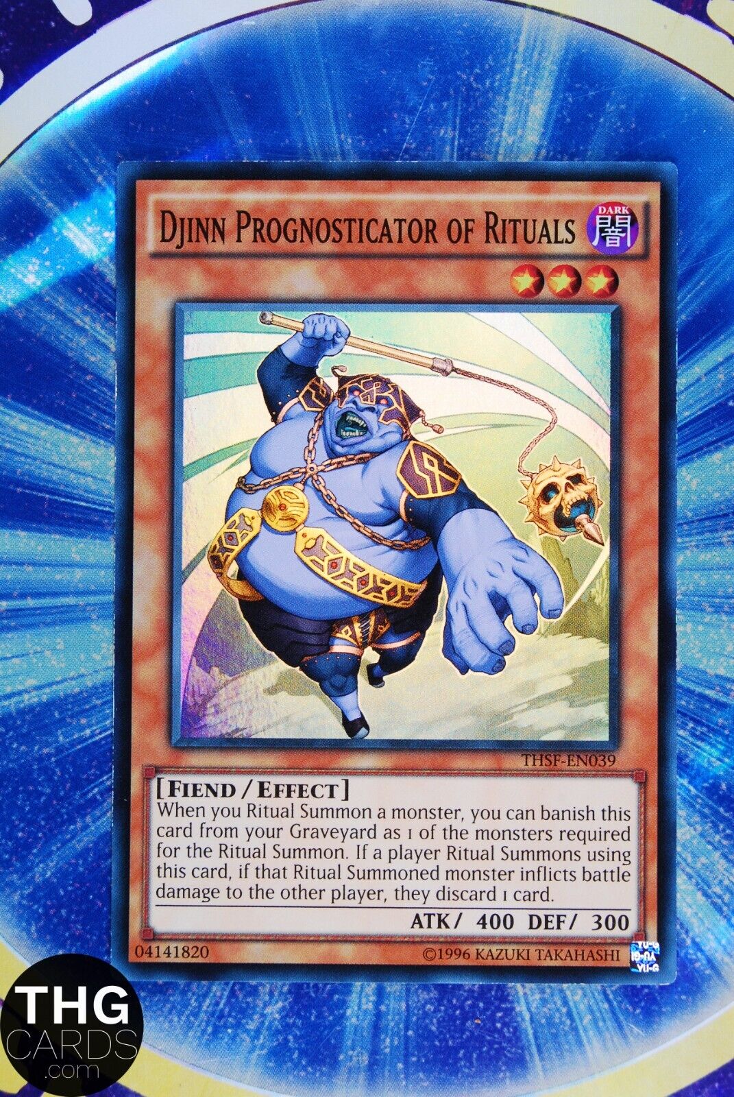 Djinn Prognosticator of Rituals THSF-EN039 Super Rare Yugioh Card