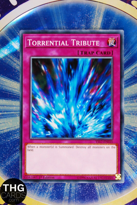 Torrential Tribute YS17-EN035 1st Edition Common Yugioh Card