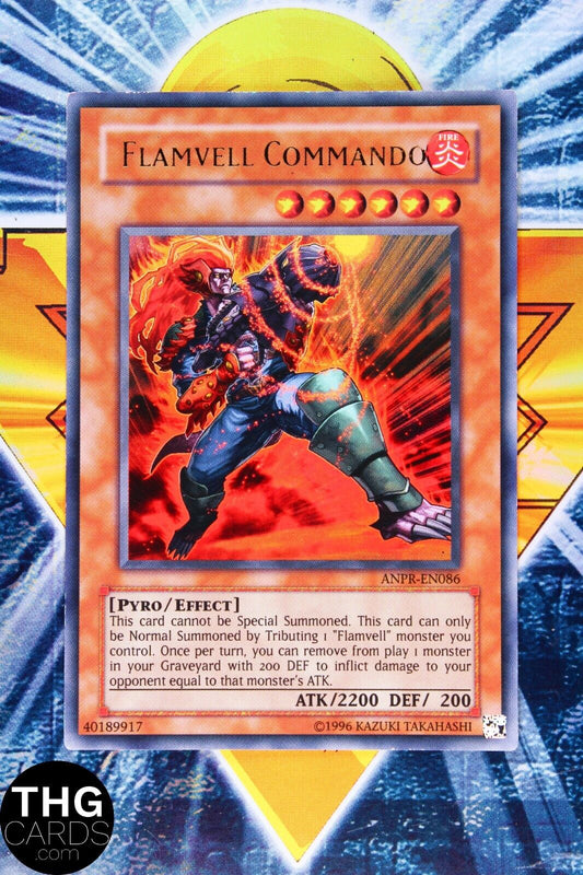 Flamvell Commando ANPR-EN086 Ultra Rare Yugioh Card